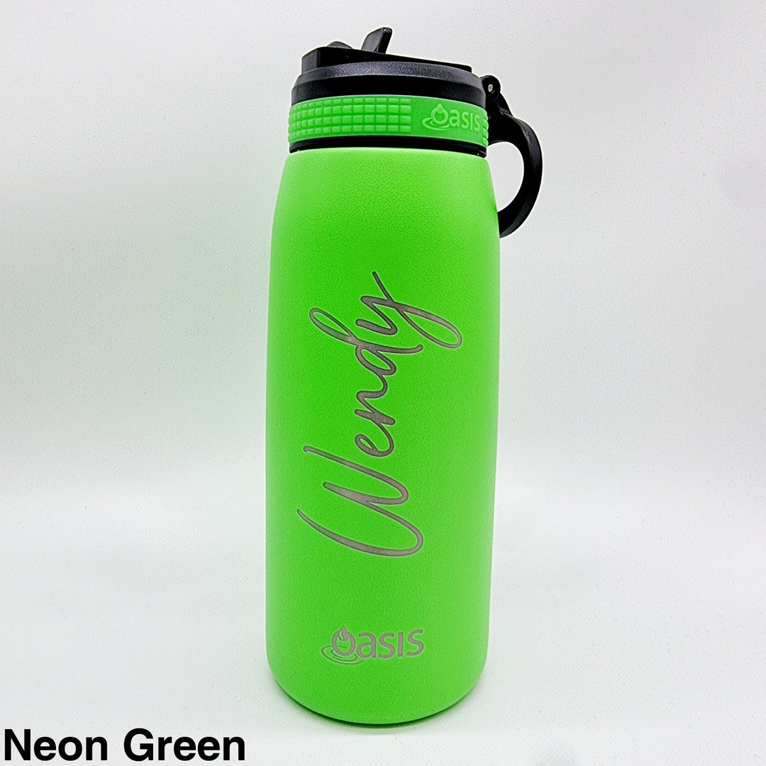 Oasis Sipper Bottle 780Ml Neon Green