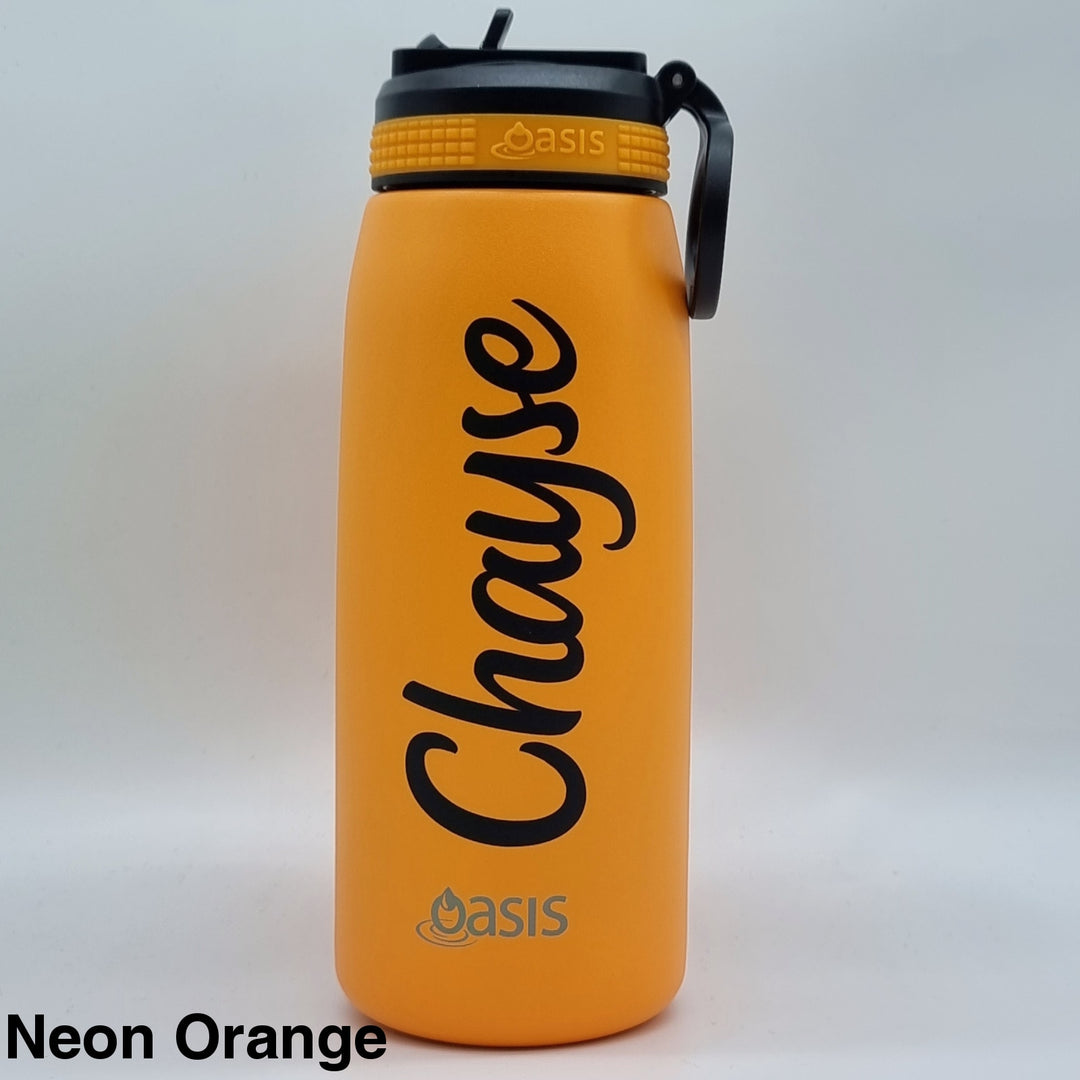Oasis Sipper Bottle 780Ml Neon Orange
