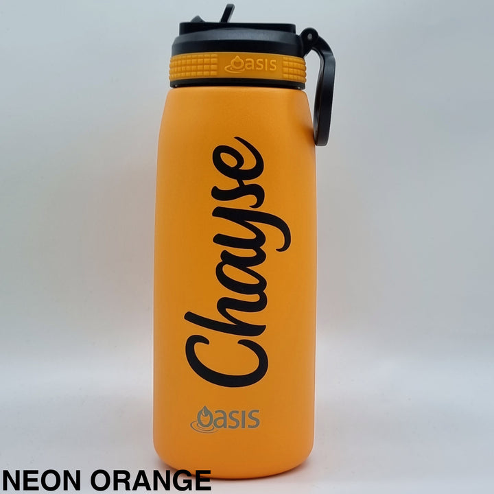 Oasis Sipper Bottle 780Ml Neon Orange