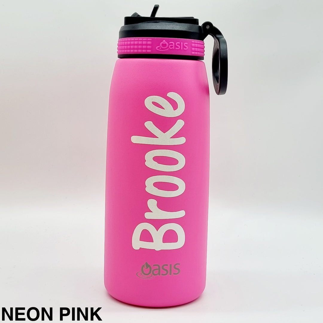 Oasis Sipper Bottle 780Ml Neon Pink