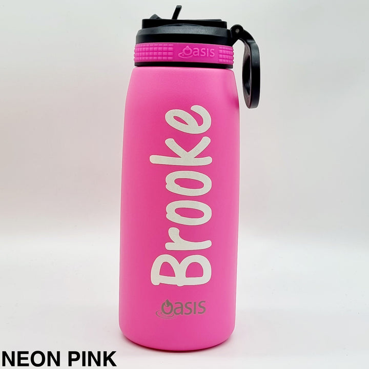 Oasis Sipper Bottle 780Ml Neon Pink