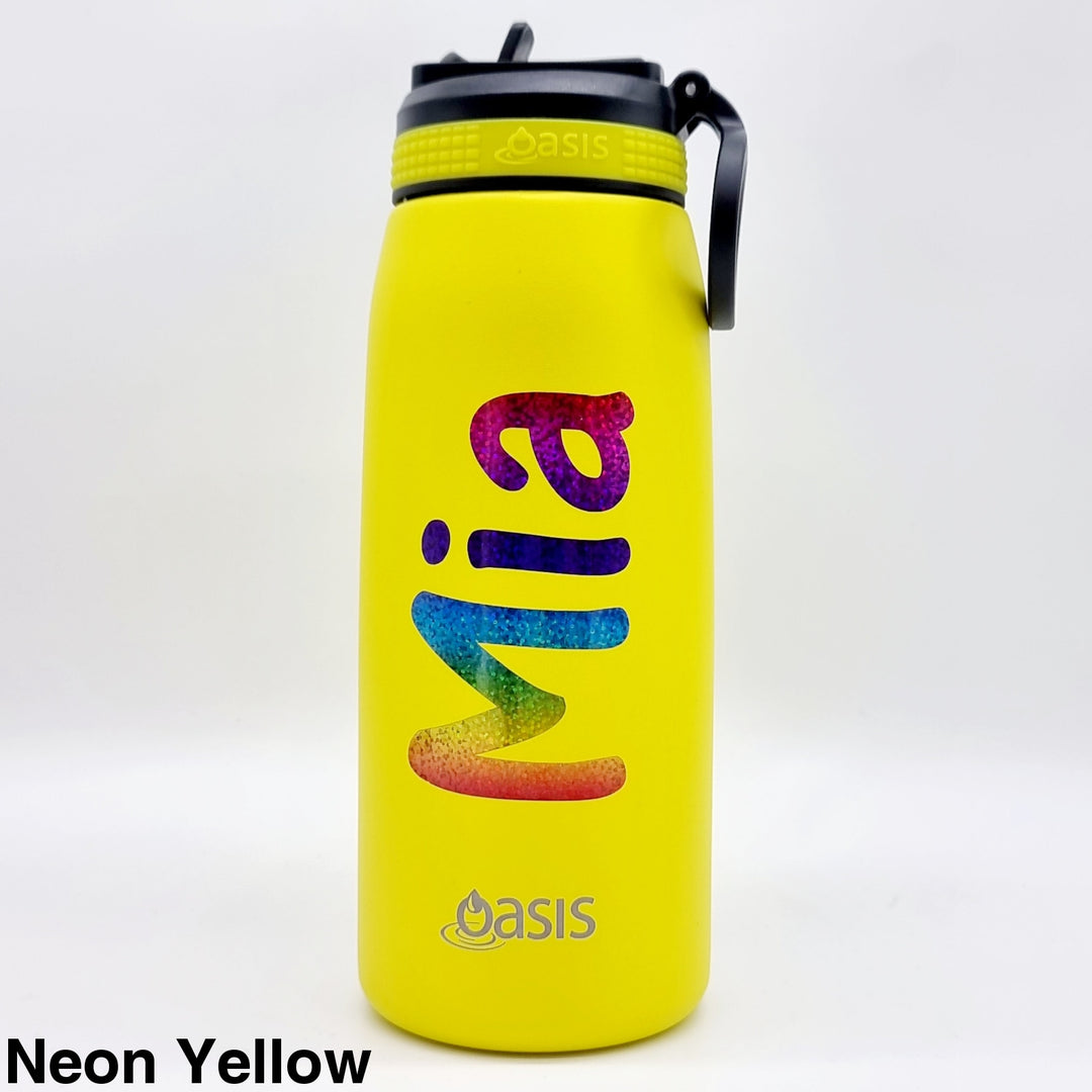 Oasis Sipper Bottle 780Ml Neon Yellow
