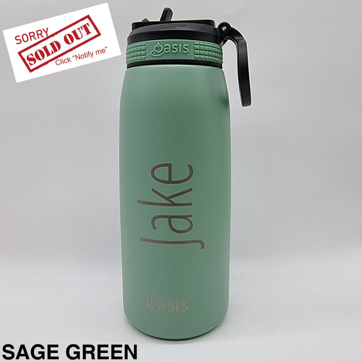 Oasis Sipper Bottle 780Ml Sage Green