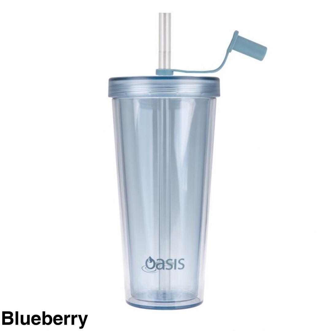 Oasis Smoothie Tumbler 520Ml Blueberry