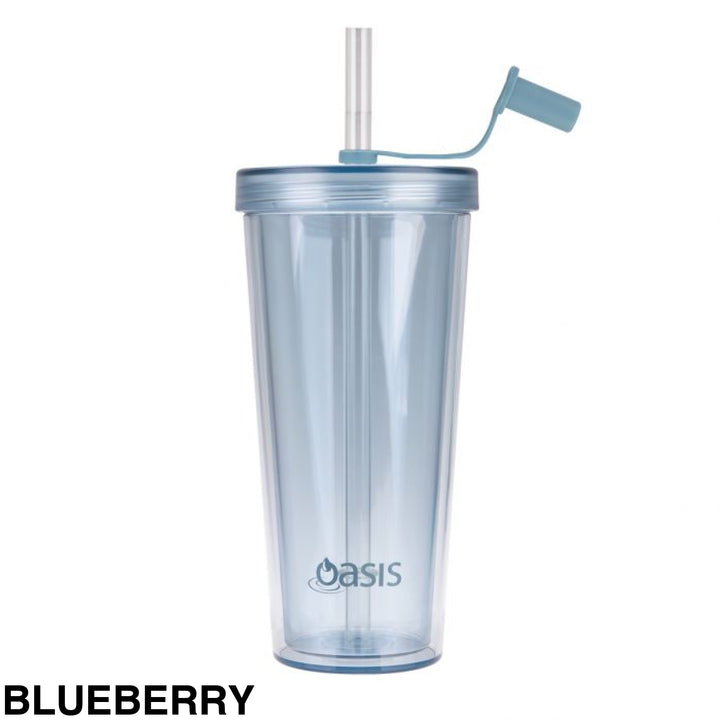 Oasis Smoothie Tumbler 520Ml Blueberry