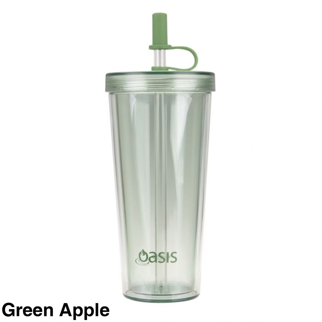 Oasis Smoothie Tumbler 520Ml Green Apple