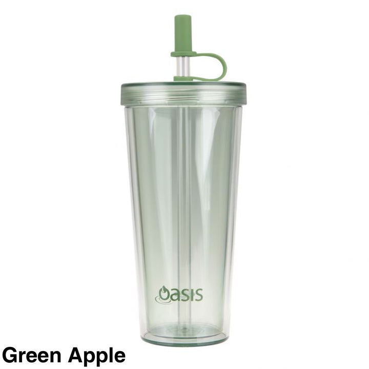 Oasis Smoothie Tumbler 520Ml Green Apple