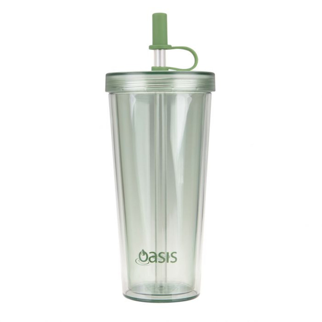 Oasis Smoothie Tumbler 520Ml Green Apple