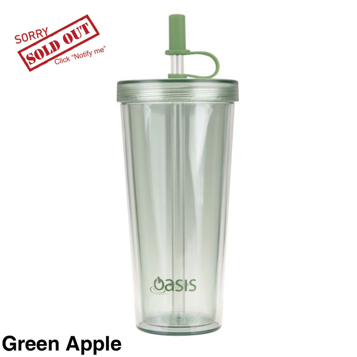 Oasis Smoothie Tumbler 520Ml Green Apple