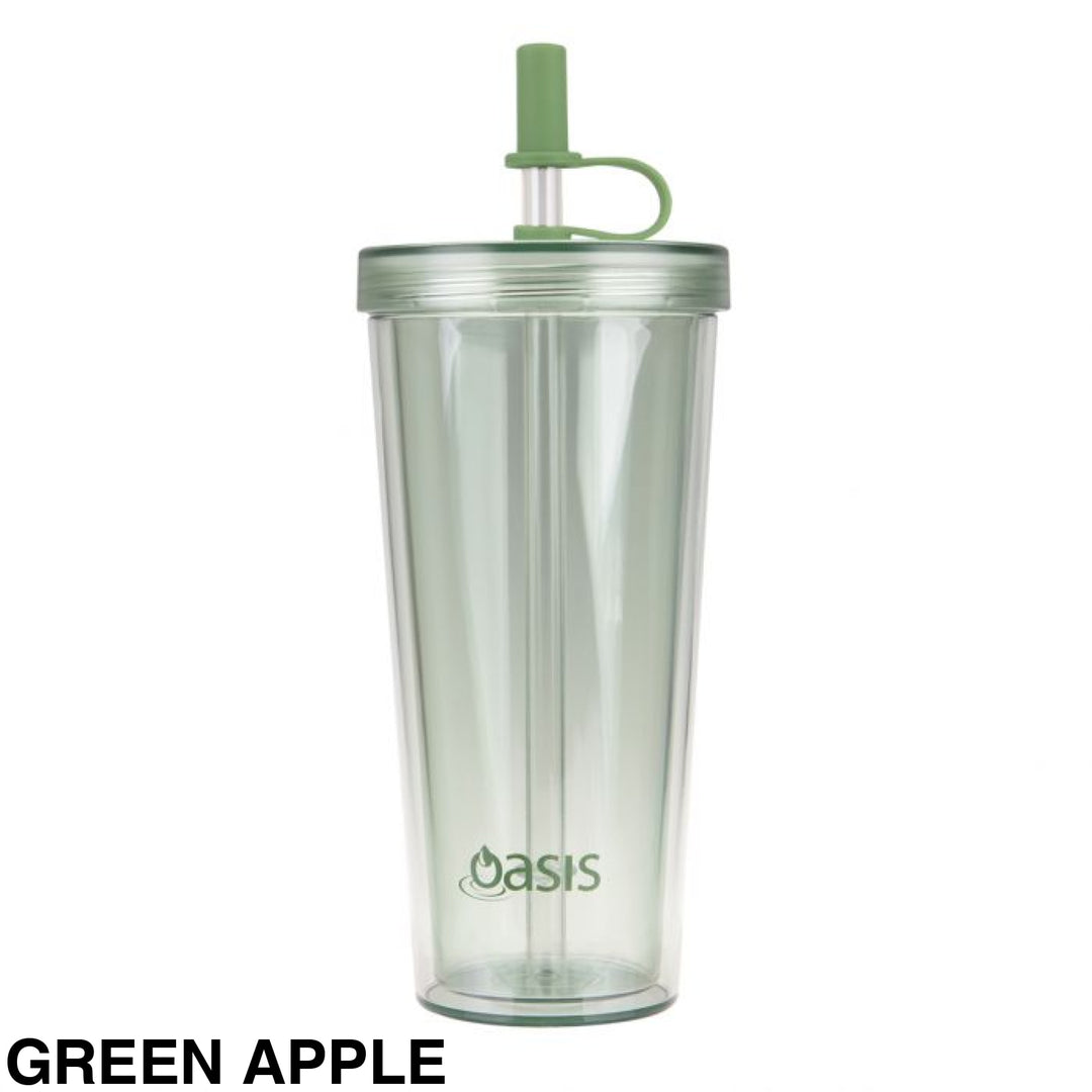 Oasis Smoothie Tumbler 520Ml Green Apple