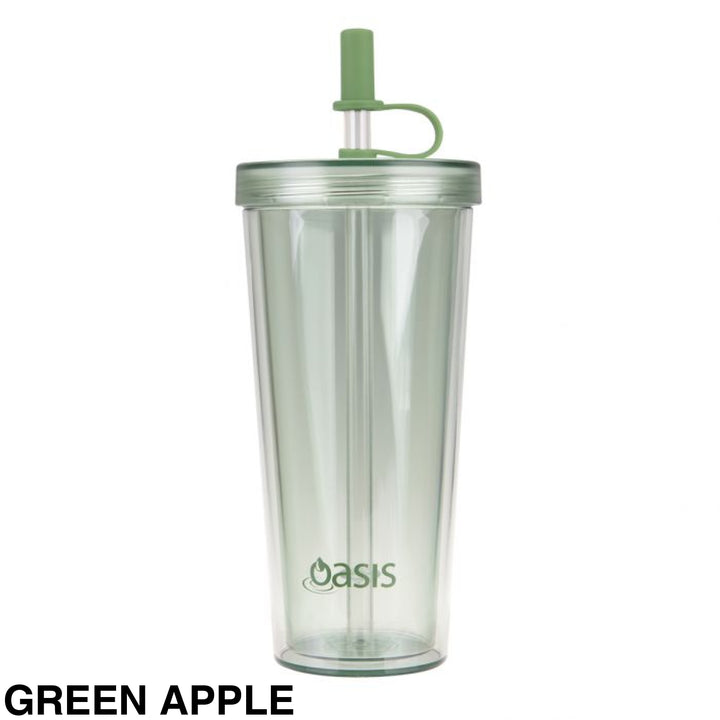 Oasis Smoothie Tumbler 520Ml Green Apple