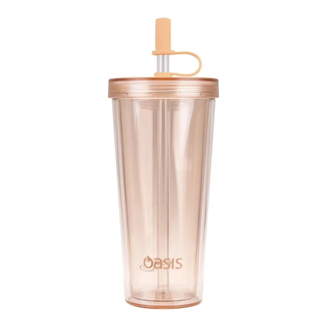 Oasis Smoothie Tumbler 520Ml Peach