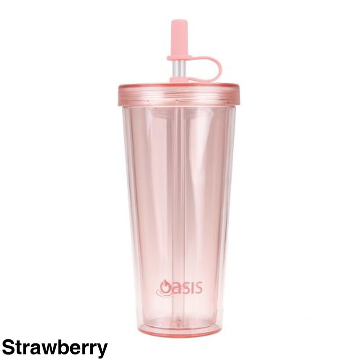 Oasis Smoothie Tumbler 520Ml Strawberry