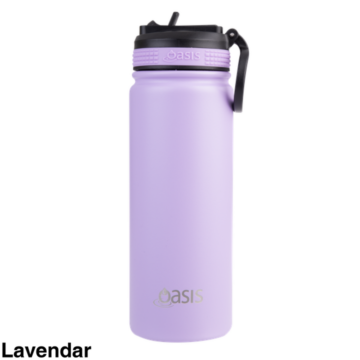 Oasis Sports Bottle w/ Sipper Lid Lavender
