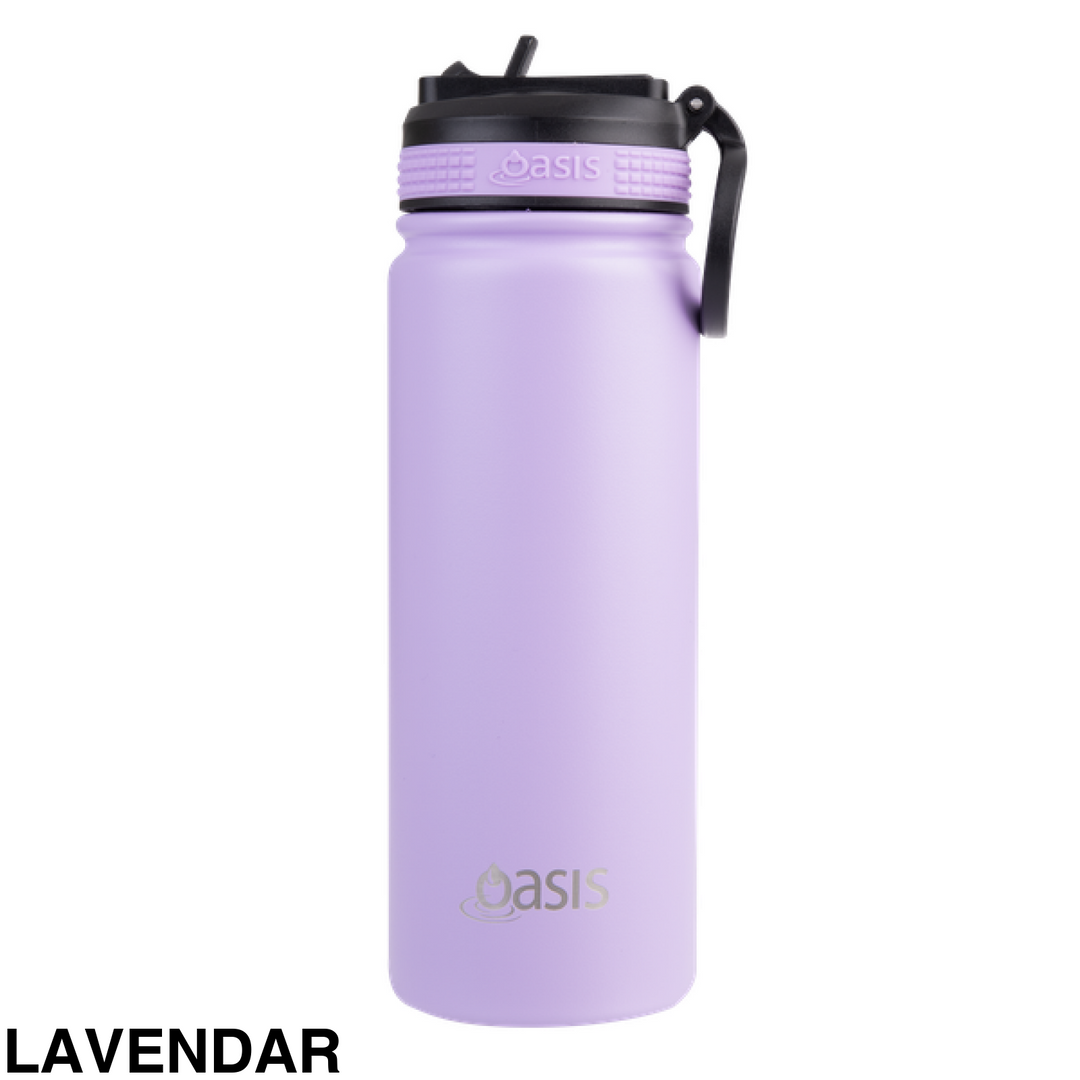 Oasis Sports Bottle w/ Sipper Lid Lavender