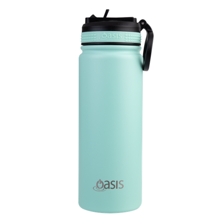 Oasis Sports Bottle w/ Sipper Lid Mint