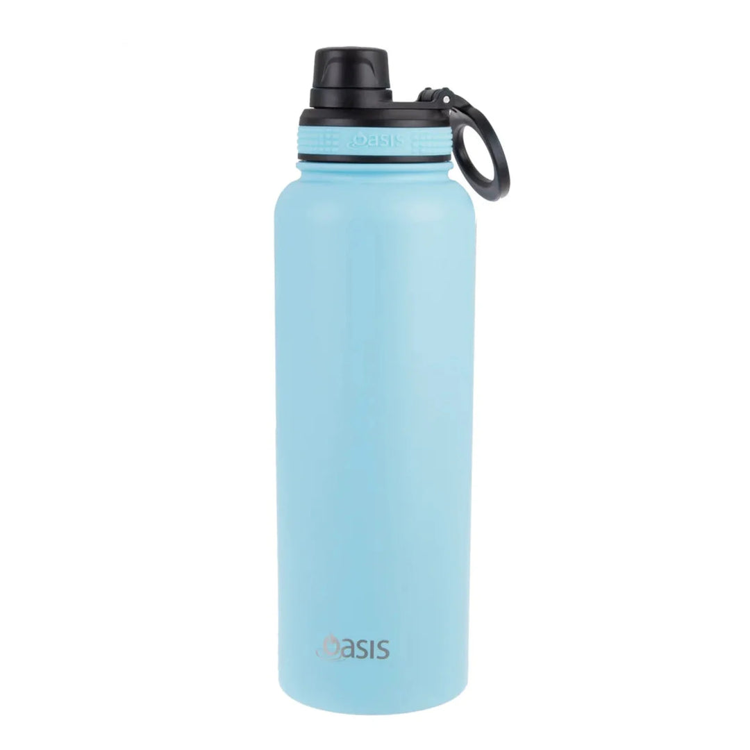 Oasis Sports Bottle W/ Screw Cap 1.1L Island Blue