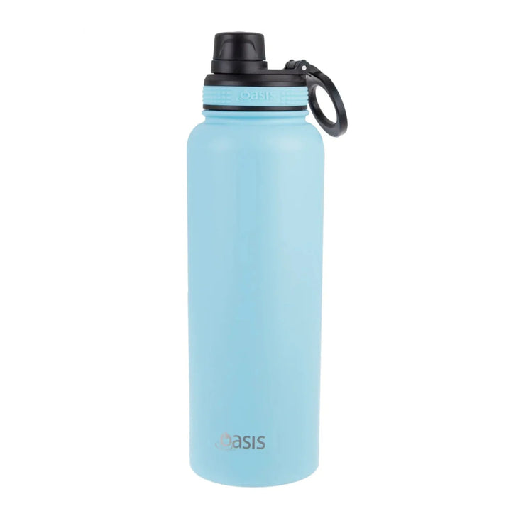 Oasis Sports Bottle W/ Screw Cap 1.1L Island Blue