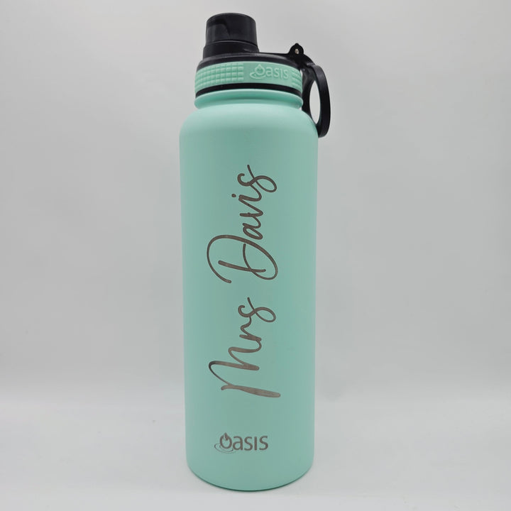 Oasis Sports Bottle W/ Screw Cap 1.1L Mint