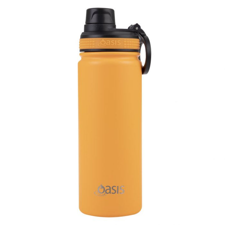 Oasis Sports Bottle W/ Screw Cap 550Ml Neon Orange