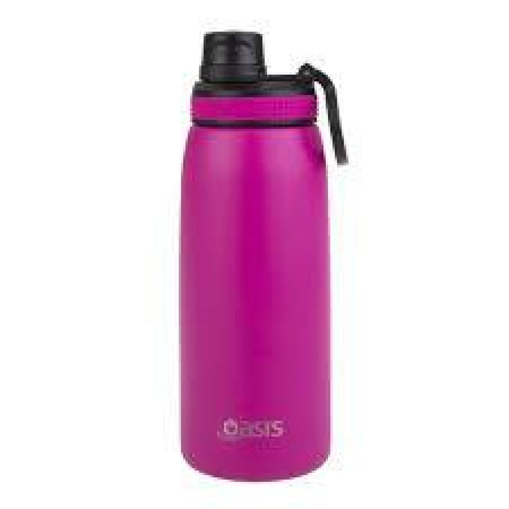 Oasis Sports Bottle W/ Screw Cap 780Ml Fuchsia