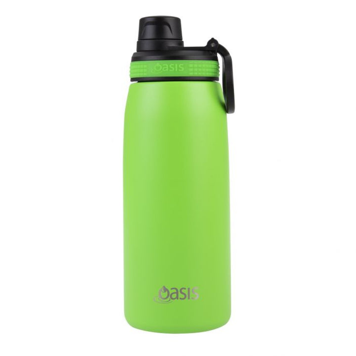 Oasis Sports Bottle W/ Screw Cap 780Ml Neon Green