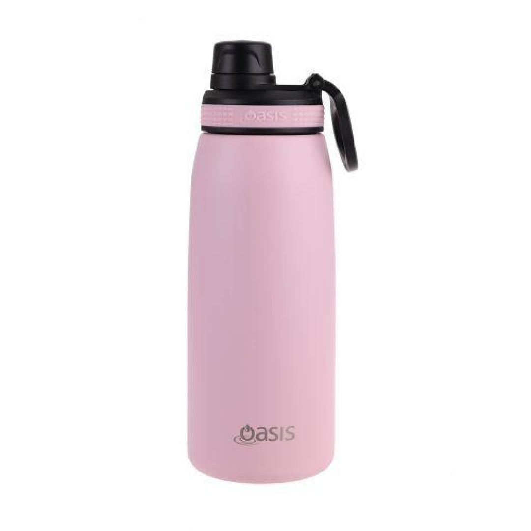 Oasis Sports Bottle W/ Screw Cap 780Ml Carnation Pink
