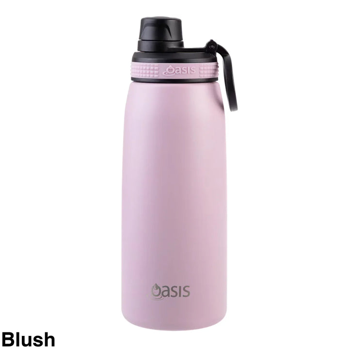 Oasis Sports Bottle w/ Screw Cap 780ml Blush