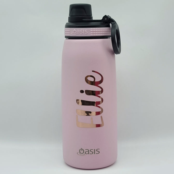 Oasis Sports Bottle W/ Screw Cap 780Ml Carnation Pink