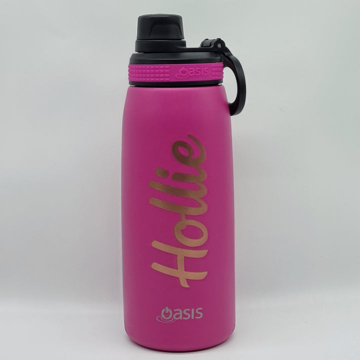 Oasis Sports Bottle W/ Screw Cap 780Ml Fuchsia