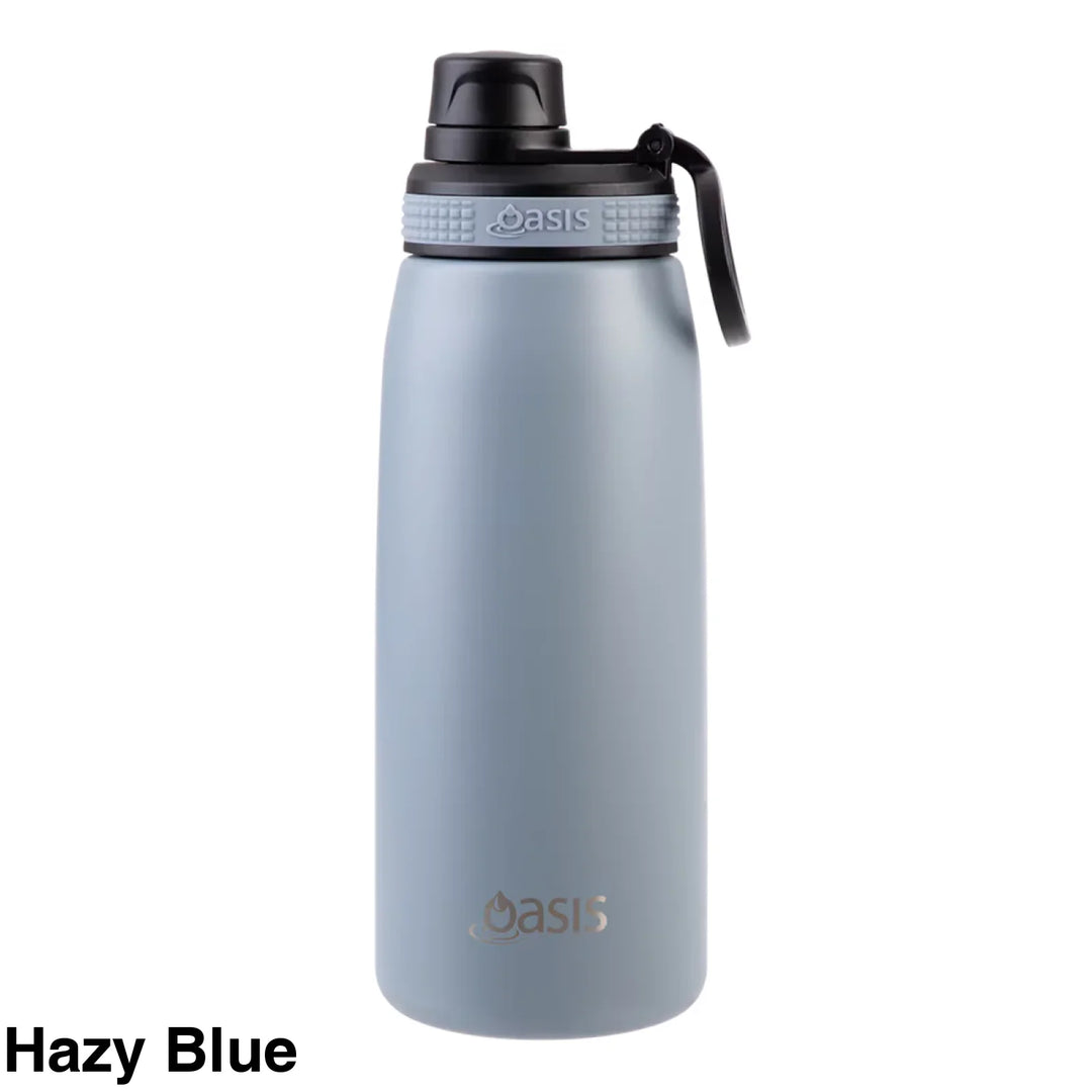 Oasis Sports Bottle w/ Screw Cap 780ml Hazy Blue