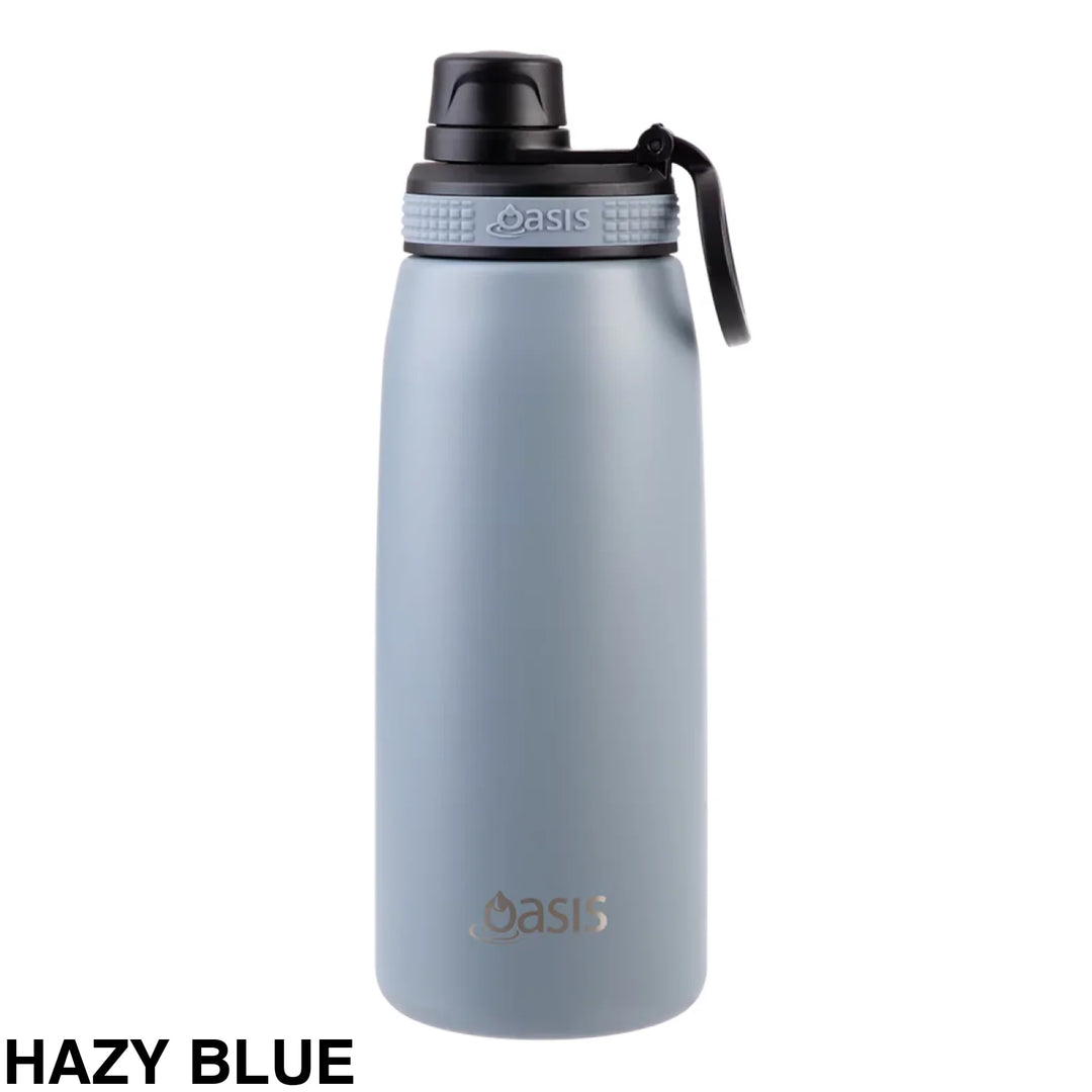 Oasis Sports Bottle w/ Screw Cap 780ml Hazy Blue