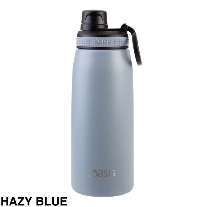 Oasis Sports Bottle w/ Screw Cap 780ml Hazy Blue