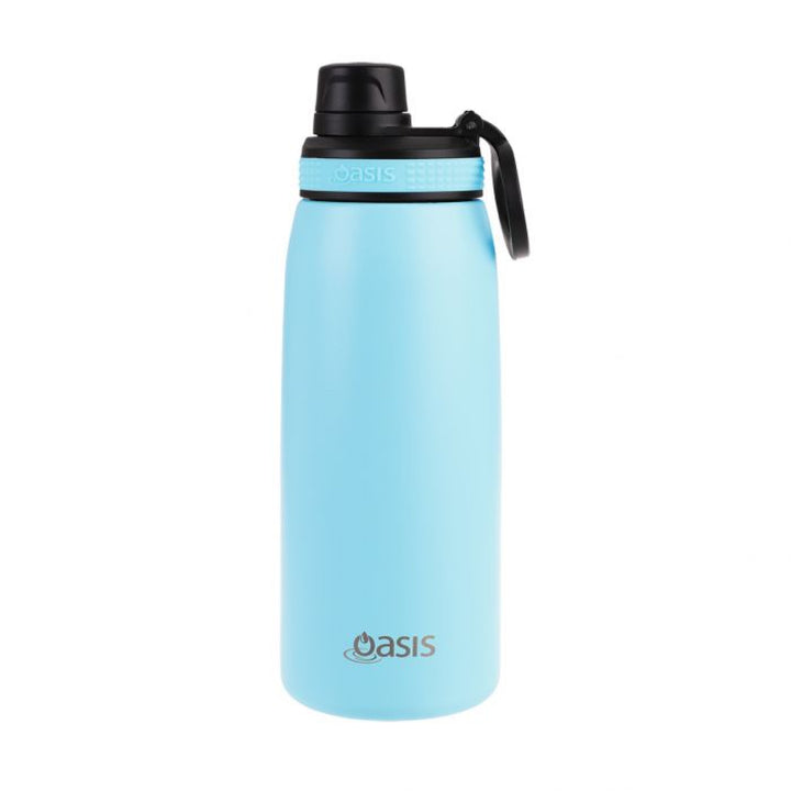 Oasis Sports Bottle W/ Screw Cap 780Ml Island Blue