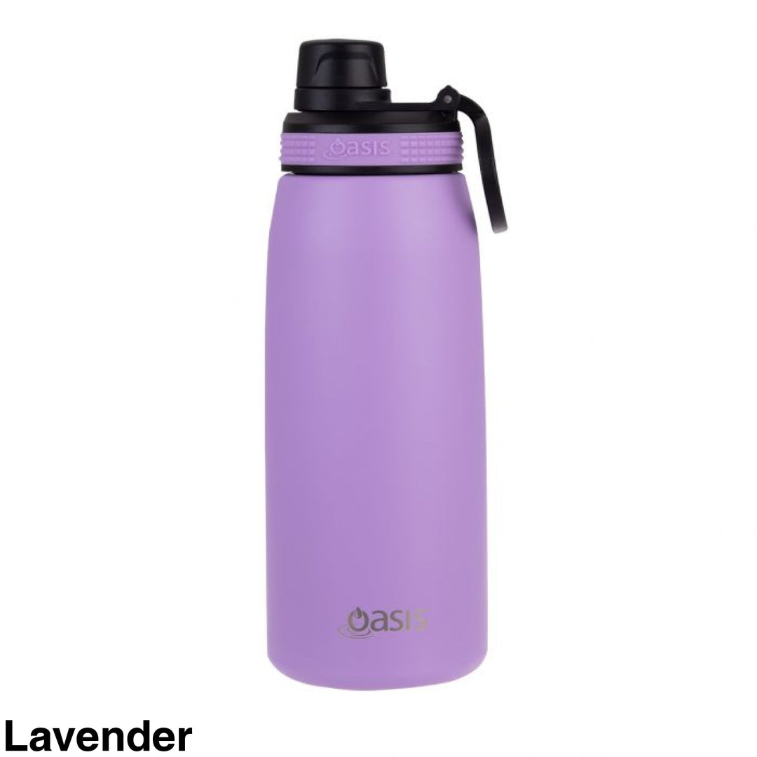 Oasis Sports Bottle W/ Screw Cap 780Ml Lavender