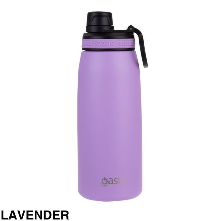 Oasis Sports Bottle W/ Screw Cap 780Ml Lavender