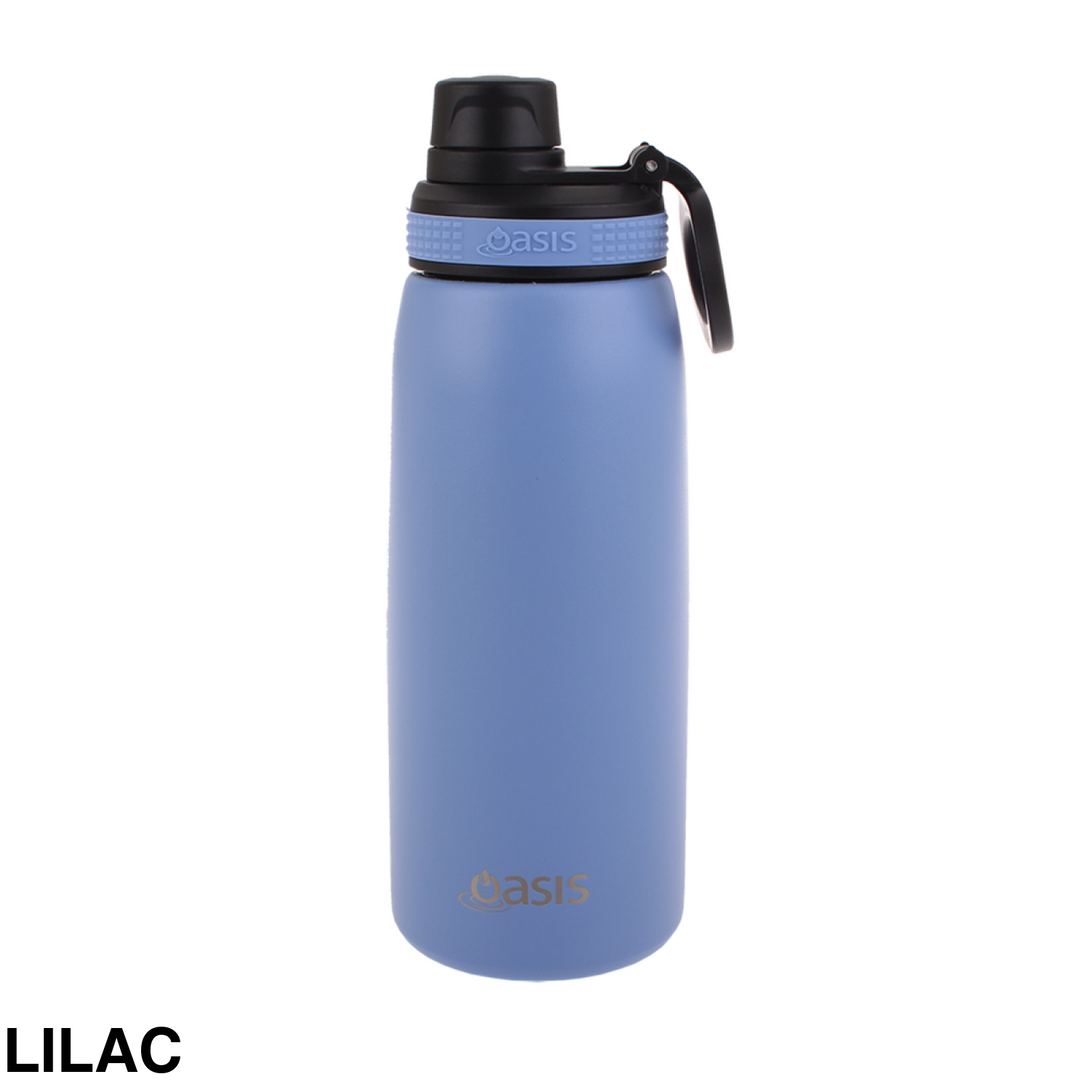 Oasis Sports Bottle W/ Screw Cap 780Ml Lilac