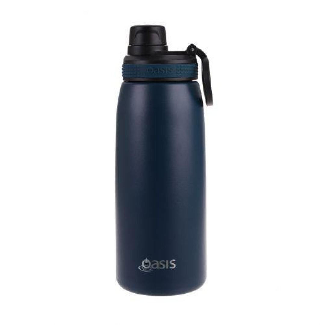 Oasis Sports Bottle W/ Screw Cap 780Ml Navy
