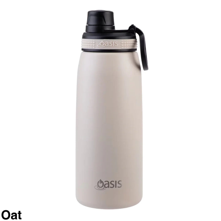 Oasis Sports Bottle w/ Screw Cap 780ml Oat