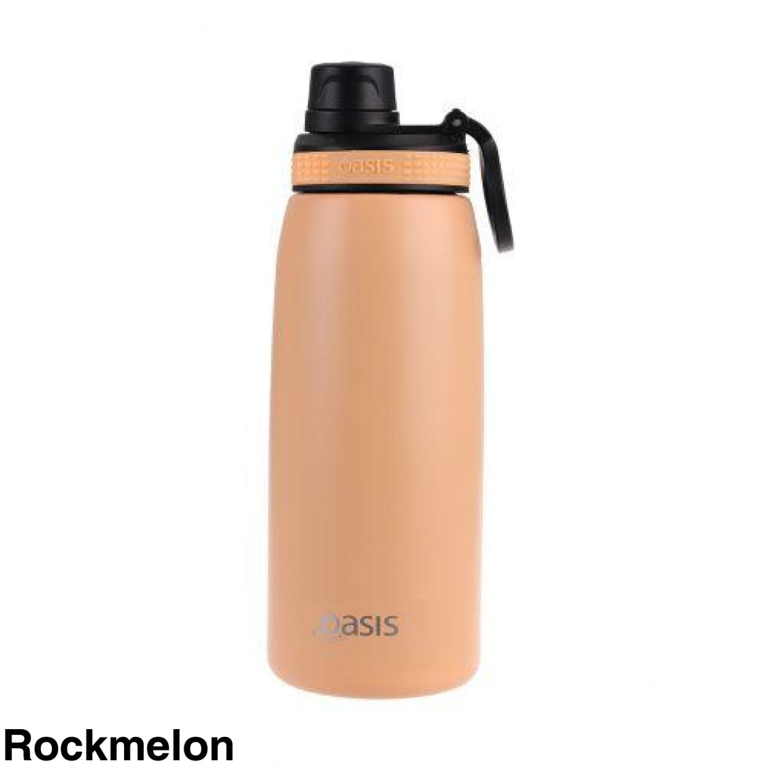 Oasis Sports Bottle W/ Screw Cap 780Ml Rockmelon