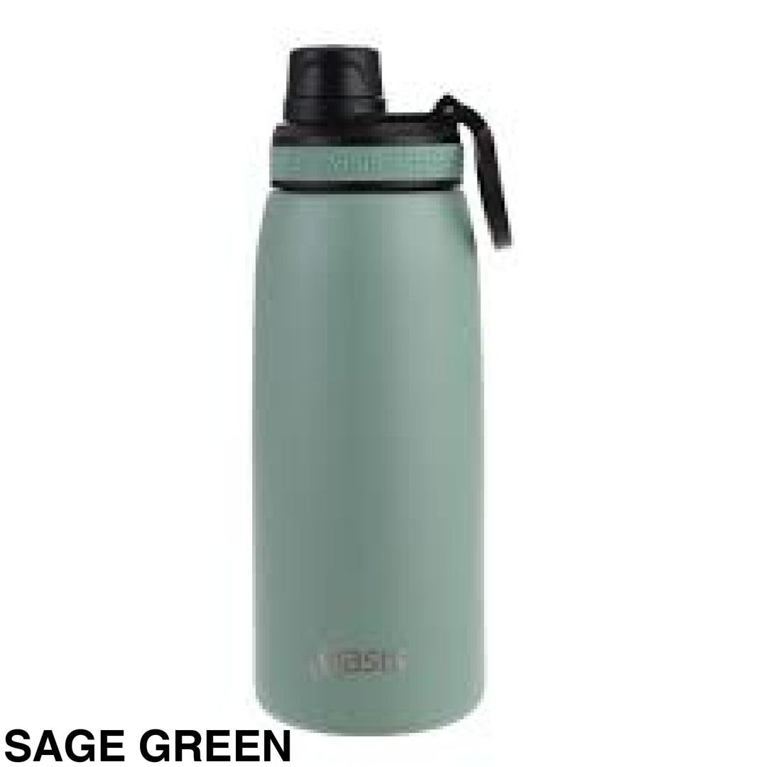 Oasis Sports Bottle W/ Screw Cap 780Ml Sage Green