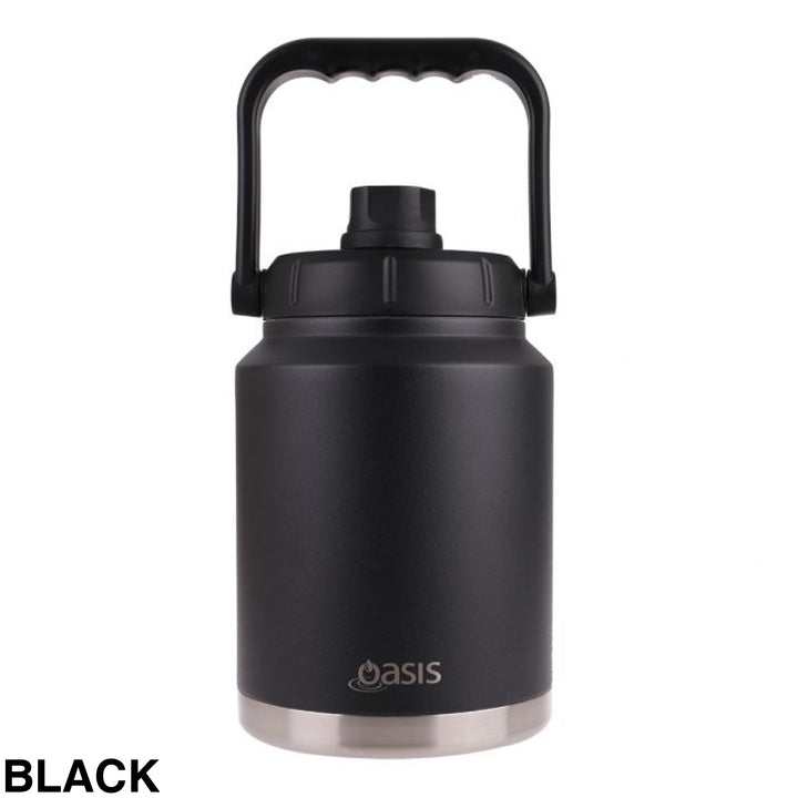 Oasis Stainless Steel Insulated Jug 2.1L Black