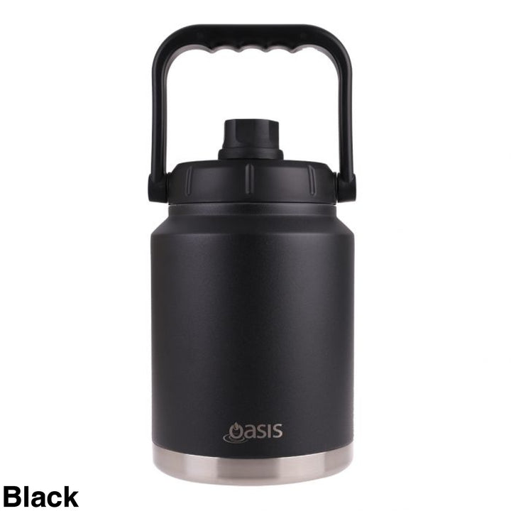 Oasis Stainless Steel Insulated Jug 2.1L Black