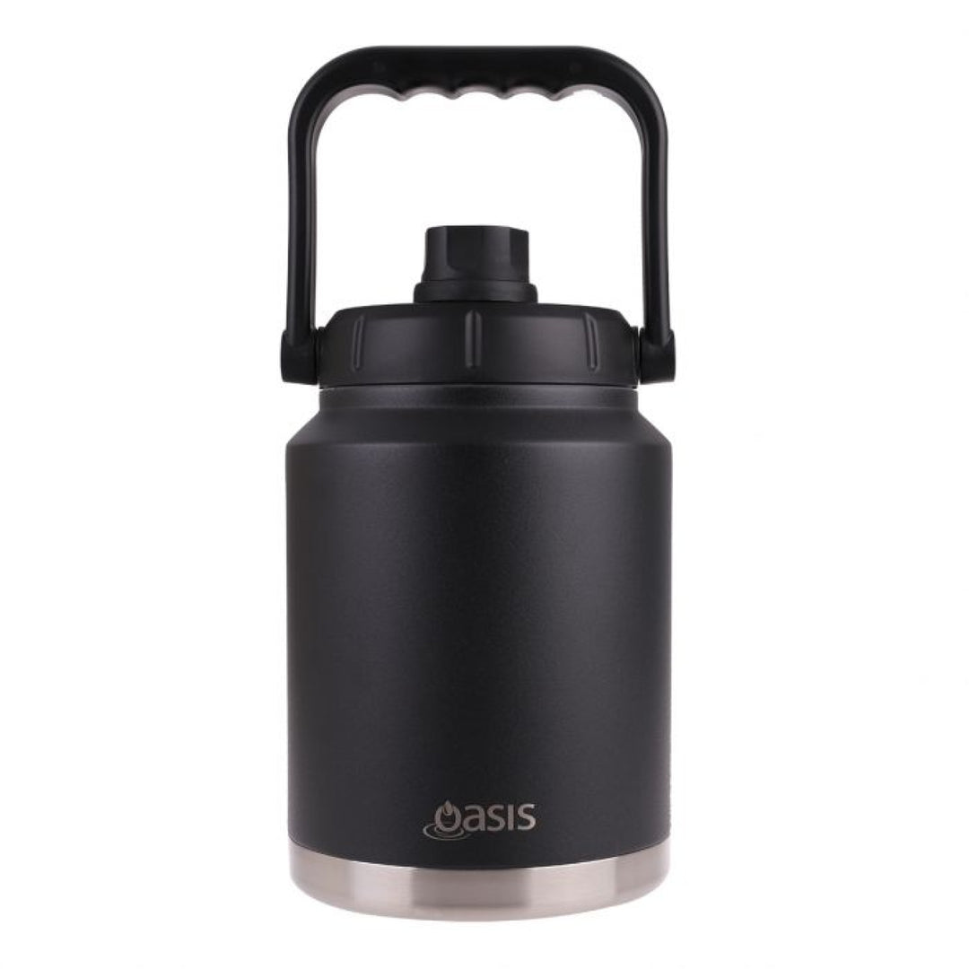 Oasis Stainless Steel Insulated Jug 2.1L Black