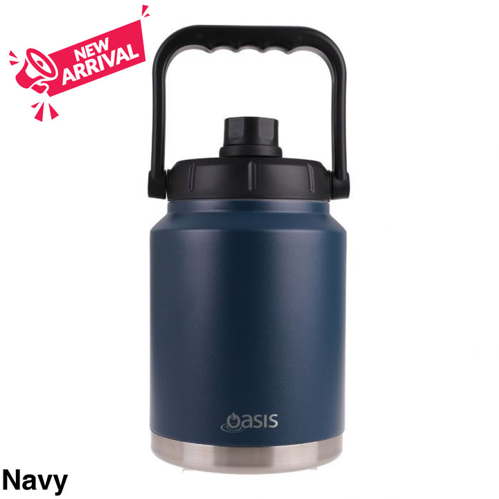 Oasis Stainless Steel Insulated Jug 2.1L Navy