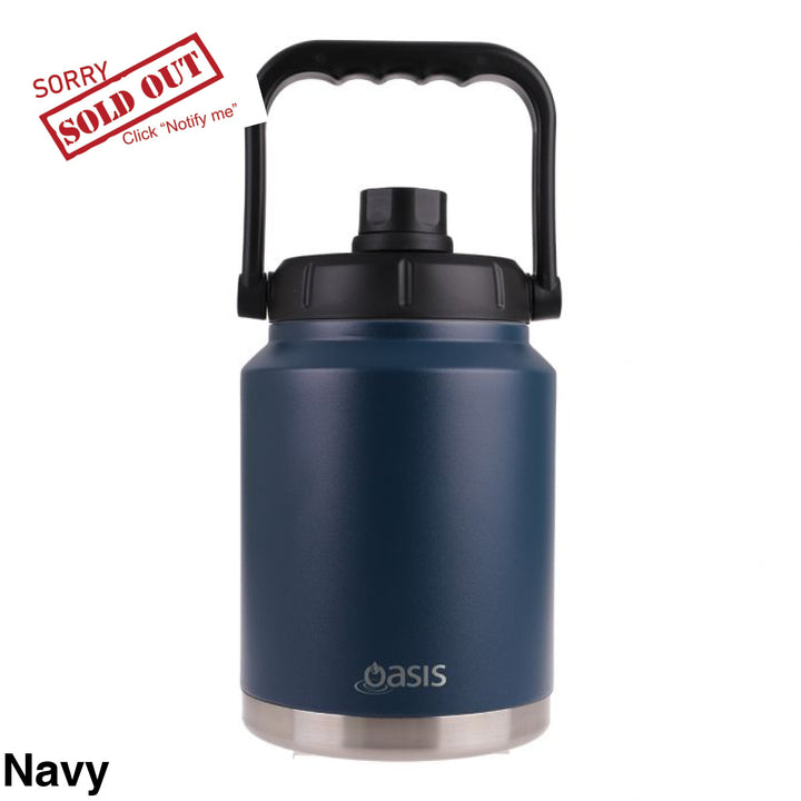 Oasis Stainless Steel Insulated Jug 2.1L Navy