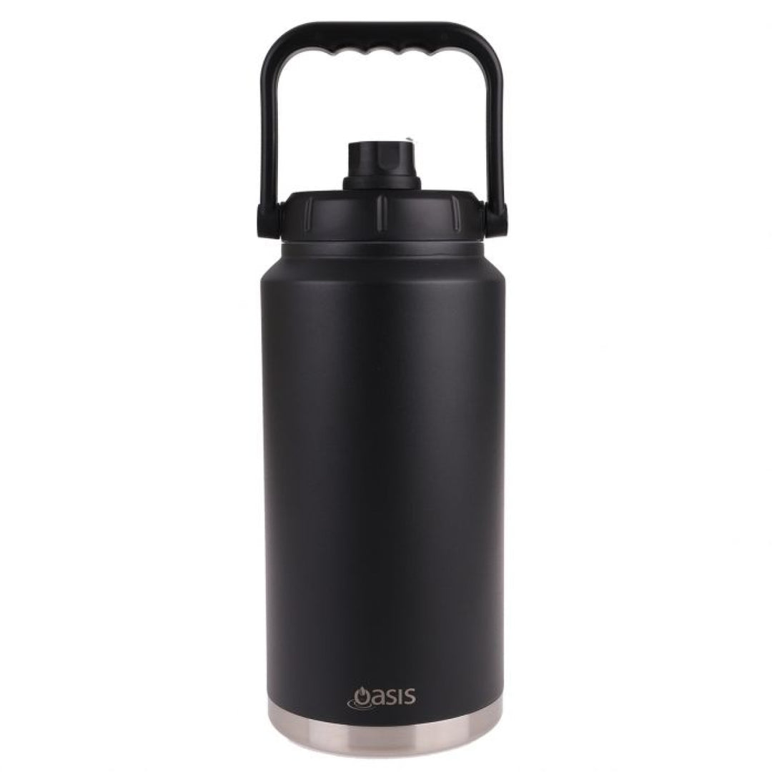 Oasis Stainless Steel Insulated Jug 3.8L Black