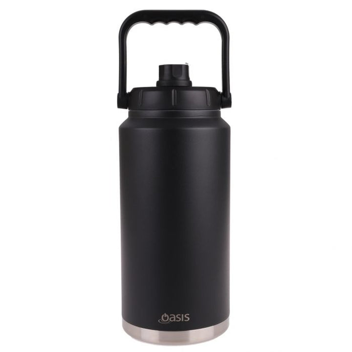 Oasis Stainless Steel Insulated Jug 3.8L Black