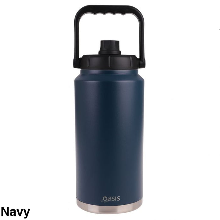 Oasis Stainless Steel Insulated Jug 3.8L Navy