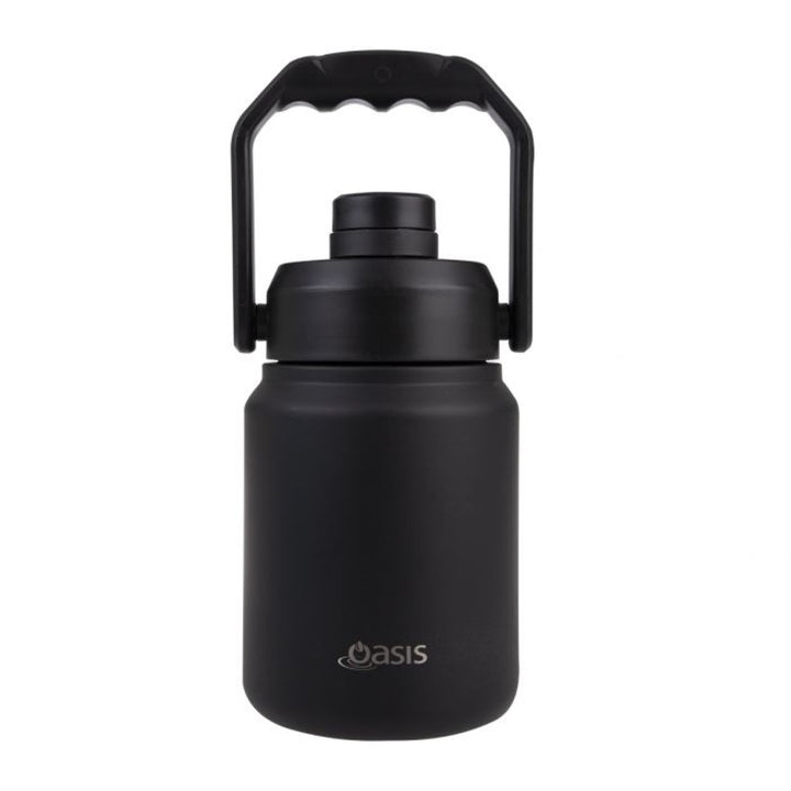 Oasis Stainless Steel Mini Jug W/ Handle 1.2L Black